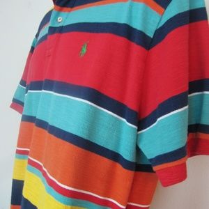 Polo Ralph Lauren XL Men Shirt, colorful!